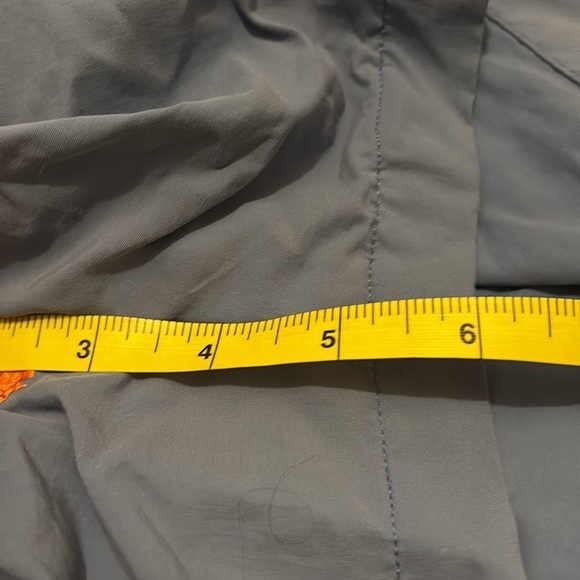 J. McLaughlin Men's Blue Swim Shorts with Orange Accents - large - Picture 5 of 6